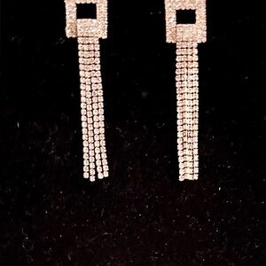 Elegant Gold Dangle Earrings